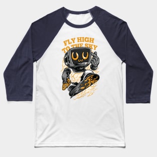 Fly High to the sky Baseball T-Shirt